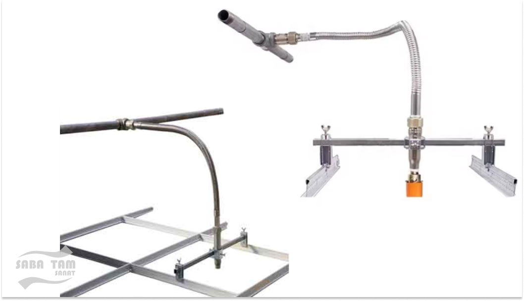 شلنگ رابط انعطاف&zwnj;پذیر اسپرینکلر